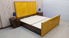 King Size Bed with 2 Side Tables