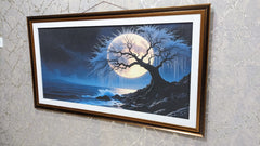 New Wall Mounted Frame Moonlit Serenity
