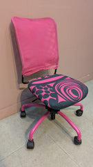 IMPORTED IKEA PINK SWIVEL CHAIR – STYLISH & COMFORTABLE!