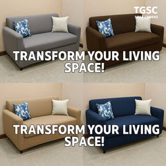 Premium Sofa Covers 1,2,3 Seater 5 Colors