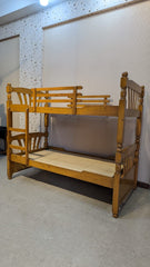 Pure Wooden Bunk Bed