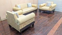 Kalamkaar Furniture 4 Seater Sofa Set