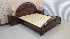 King Size Bed With 2 Side Tables