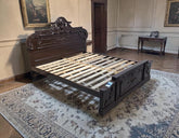 Solid Sheesham Wood Double Bed