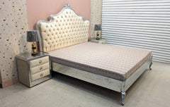 Brand New King Size Bed With 2 Side Table