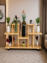 Pure Wooden Display Rack