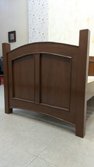 Oak Wood Single Bed