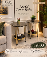 Brand New pair Of Corner Table