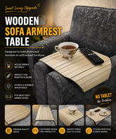 Brand New Wooden Sofa Armrest Table
