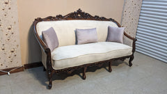 Solid Sheesham Wood 5 Seater Chinioti Sofa Set