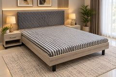 Habitt King Size Bed With 2 side tables