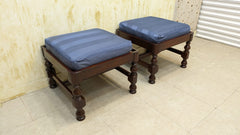 Pair Of Ottomans