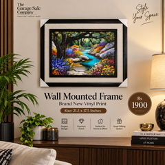 Wall Mounted Vinyl Frame