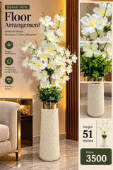 Brand New ELEGANT WHITE BLOSSOM FLOOR ARRANGEMENT