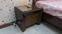 Queen Size Bed with 2 Side Tables