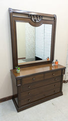 King Size Bed With 2 Side Tables and Dressing Table
