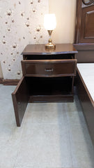 Sheesham Wood King Size Bed with 2 Side Tables