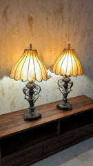 Vintage Pair Of Table Lamps