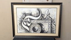 Wall Mounted Hand Painting