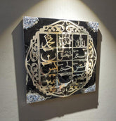 Resin Art Work Wall Mounted Frame