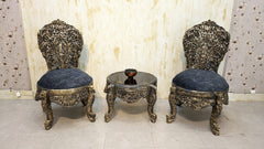 Pair Of Peri Chair With Stool