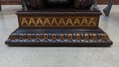 Solid Sheesham Wood 6 Seater Round Dining Table