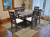 Solid Sheesham Wood 6 Seater Dining Table