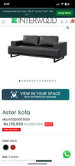 Interwood Astor Reclining Backrest 5 Seater Sofa Set
