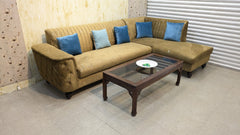 6 Seater L Shape Sofa Set