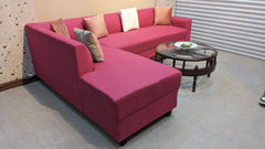 6 Seater L Shape Sofa Set