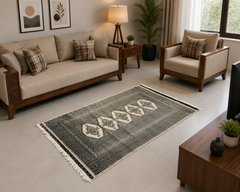 Vintage PAK Jaldar Hand Knotted Carpet