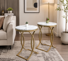 Pair Of Corner Tables