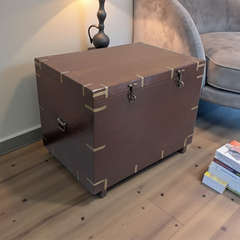 Antique Koffer Chest Box