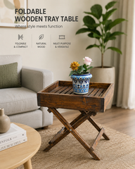 Brand New Foldable Wooden Tray Table