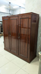 Sheesham Wood 3-Door Almirah