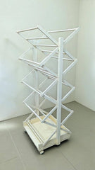 Pure Burma Teak Wood Towel Stand