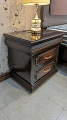 King Size Bed With 2 Side Tables and Dressing Table