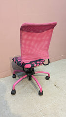 IMPORTED IKEA PINK SWIVEL CHAIR – STYLISH & COMFORTABLE!