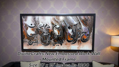 New Embossed Wall Mounted Frames