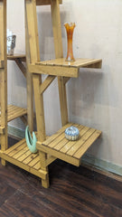 Pure Wooden Display Shelf
