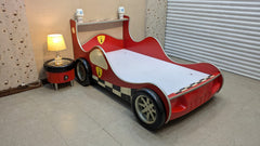 Kid's Ferrari Car Bed Set