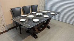 Marble Top 8 Seater Dining Table
