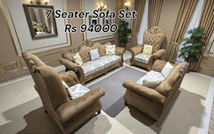Luxurious 7 Seater Sofa Set