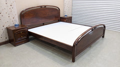 King Size Bed with 2 Side Tables
