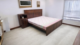 Pure Sheesham Wood King Size Bed with 1 Side Table