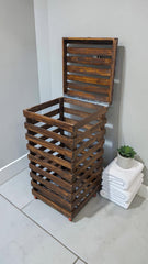 Brand New Wooden Laundry Bin