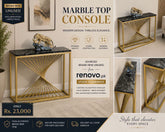 Marble Top Console