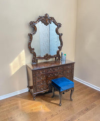 Antique King Size Bed Set