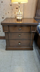 King Size Bed With 2 Side Tables and Dressing Table