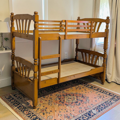 Pure Wooden Bunk Bed